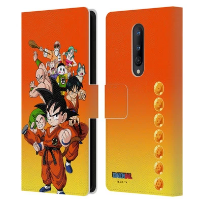 OFFICIAL DRAGON BALL CHARACTERS LEATHER BOOK WALLET CASE FOR ONEPLUS PHONES - Image 1 of 4