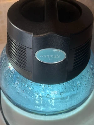 Purificador ambientador Rainbow Rainmate IL con luces LED encendidas y apagadas funciona perfecto Foto 1 de 4