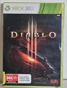 Diablo 3 Complete With Manual Microsoft Xbox 360 Game Adventure Quest RPG PAL - Picture 1 of 7