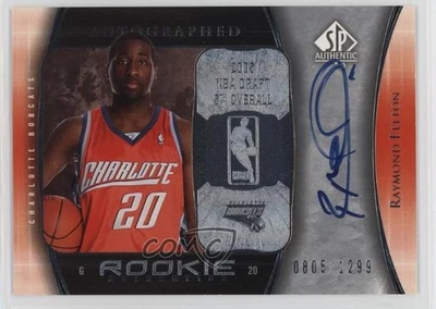 Auténtico novato auténtico SP 2005-06/1299 Raymond Felton #95 novato automático radiocontrol Foto 1 de 2