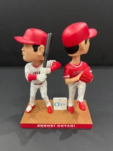 NEW Kloanz Shohei Ohtani Rookie Double Bobblehead 2018 Los Angeles Angels SGA - Picture 1 of 19