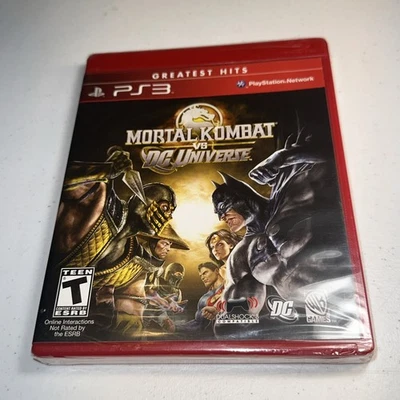 New Mortal Kombat vs. DC Universe [Greatest Hits] (Sony PlayStation 3 PS3 SEALED - Image 1 of 3