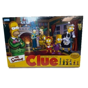 2002 The Simpsons CLUE Detective Board Game BRAND NEW FACTORY SEALED!! READ - Picture 1 of 6