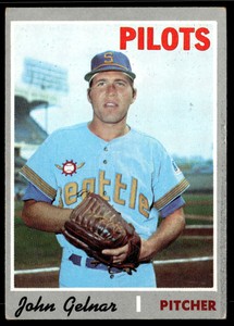 1970 Topps #393 John Gelnar  VGEX-B111R3