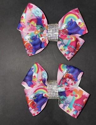 Trolls Hair Bows - Girls Hair Bows - Hair Clips - Troll Hair Bows - Image 1 of 4