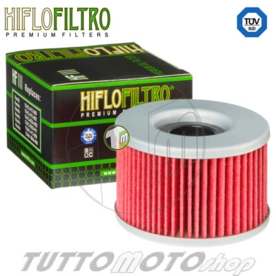 Filtro olio HONDA CX 500 CB Custom 1981 1982 1983 1984 - HIFLO HF111 CX500 - Immagine 1 di 4