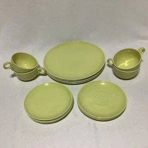 Pebbleford Taylor Smith Taylor Yellow Sunburst 15 - PC Set - cups saucers plates - Picture 1 of 10
