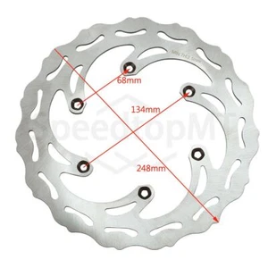 Front Brake Disc Rotor For YAMAHA WR250 F 2001-2013 WR400F 2001 WR450R 2003-2015 - Picture 1 of 4