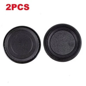 2X/set Plastic Rear Lens and Body Cap Cover For Pentax J1L1 K Quality T1Y5 F4Z9 - Picture 1 of 7