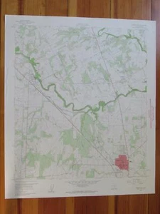 Karnes City Texas 1962 Original Vintage USGS Topo Map - Picture 1 of 1