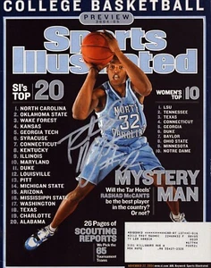 North Carolina Tar Heels Rashad McCants Signed Autograph 2004 Sports Illustrated - Picture 1 of 1