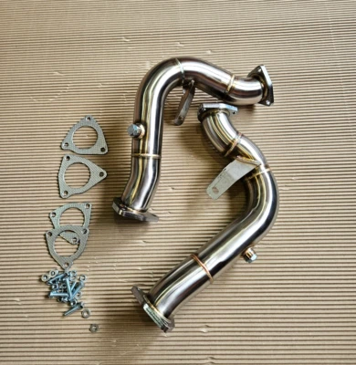 Tubo de escape primario de acero inoxidable para Audi Q5 SQ5 Quattro 8RB 2,5" 2012-2017 - Imagen 1 de 4