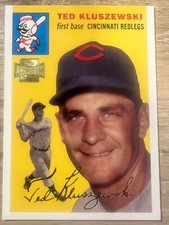 TED KLUSZEWSKI 1954 Reprint #7! 2002 TOPPS ARCHIVES #26 Redlegs