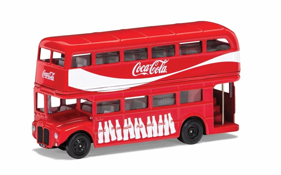 Nuovo Corgi Diecast Coca-Cola Autobus Di Londra 1 64 Scala - GS82332