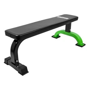 Heavy Duty WEIGHT BENCH Flat Home Gym Chest Press Workout Back Cushion Support - Picture 1 of 10