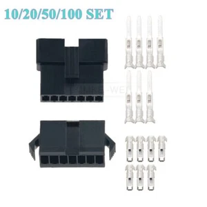 7 Pin/Way JST SM 2.5mm Male/Female Crimp Connector Kit (Plug+Socket+Terminals) - Picture 1 of 2