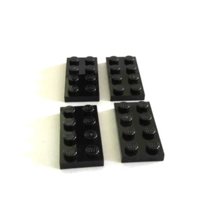 LEGO® 3020 302026 Platte 2 x 4 - schwarz 4 Stück NEU - Bild 1 von 1