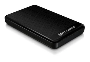 2TB Transcend StoreJet 25A3 USB 3.1 Gen 1 Portable HD Black - Rugged Edition - Picture 1 of 5