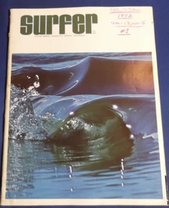 SURFER  MAGAZINE-DEC/JAN 1972-WORLD CONTEST-RENO ABELLIRA-GERRY LOPEZ IV-VINTAGE - Picture 1 of 6