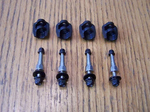 Arrma Kraton 6s BLX EXB V2 Front & Rear Shock Standoffs M4 Nuts Cap Protector - Picture 1 of 2