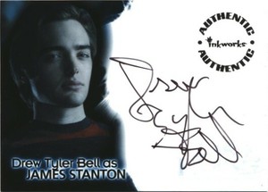 Inkworks 2007 Seeker The Dark is Rising A-DB Drew Tyler Bell Autograph Card