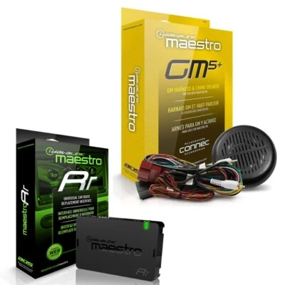 idatalink HRN-HRR-GM5 + ADS-MRR Plug & Play Wire T-Harness Wiring Maestro 06+ GM