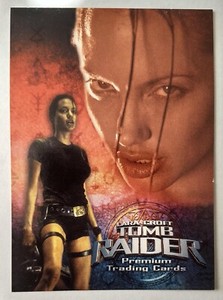 TOMB RAIDER, LARA CROFT 2001 INKWORKS PROMO CARD #TR1