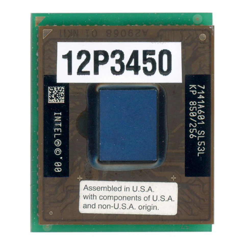 Processor CPU Intel Pentium III Mobile 850MHz Socket 495 SL53L - Image 1 of 1