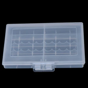 Useful 1x Hard Plastic Battery Case Box Holder Storage for 10 AA/AAA Batterie~ja - Zdjęcie 1 z 12