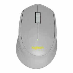 Mysz bezprzewodowa Logitech M330 Silent Plus srebrna - Zdjęcie 1 z 10