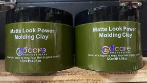 2 pcs BinGo CARE Matte Look Power Molding Clay 120ml / 4.0 fl.oz - Picture 1 of 1