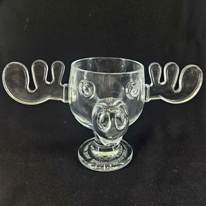 National Lampoon Christmas Vacation Moose Mug Wine Glass Brand New In Box - Bild 1 von 5