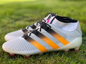 SAMPLE adidas ACE 16+ Primeknit FG/AG Boots Size US 8.5 - Picture 1 of 8