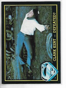 1983 Topps Superman III: Clark Kent -- Defeated Card #63