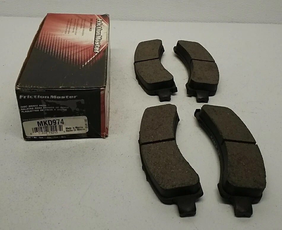 Juego de pastillas de freno de disco maestro de fricción MKD974 MKD974 juego de pastillas de freno de disco Foto 1 de 4