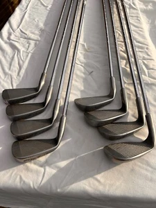 Tommy Armour 855s Silver Scot RH Irons Stiff 3 thru PW. - Picture 1 of 9