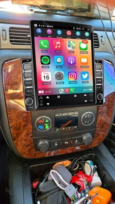 FOR 07-14 GMC YUKON CHEVROLET SUBURBAN TAHOE CARPLAY ANDROID CAR STEREO SAT NAVI - Image 1 of 4