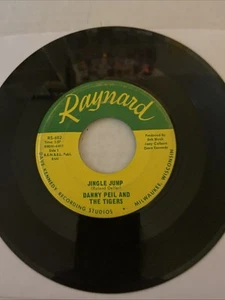 45rpm "Jingle Jump/Flip Side" Danny Peil & the Tigers Raynard RS602 READ - Picture 1 of 2