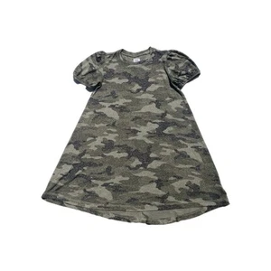 Gap Girls Camo Dress Size Small 6 7 Green - Picture 1 of 5