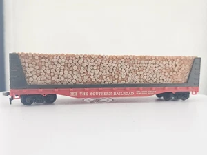Tyco HO Scale - The Southern Railroad Pulpwood Car 4365 - Model Train Car No box - Picture 1 of 15