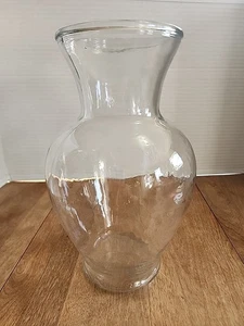 Europa große Klarglas Vase Krug Stil gemarkt C-1 PGC-00 - Bild 1 von 5