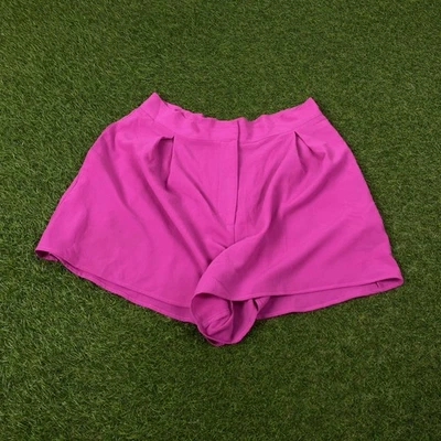 Pantalones Cortos Topshop Rosa Sastre Talla UK 8/US 4/EUR 36 Foto 1 de 3