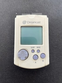 Original Dreamcast Visual Memory Unit VMU White HKT-7000