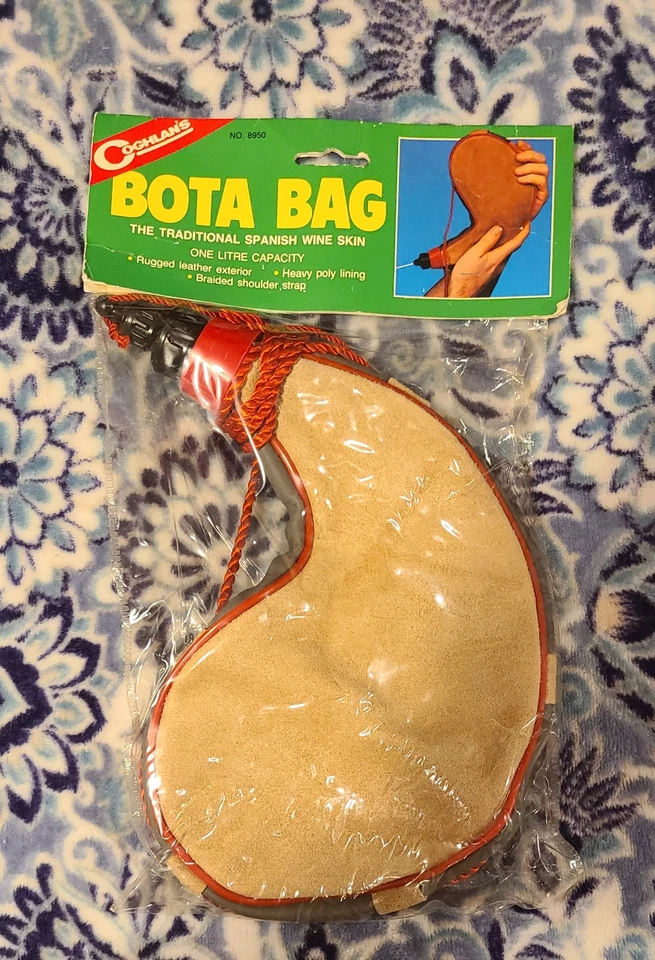 Coghlan's "Bota сумка" 1Ltr кожи внешний в продажах упаковки винтажный 1988 новый - Изображение 1 из 4