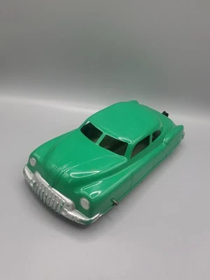 Coche de empuje de juguete vintage de plástico y estaño Marx de los años 50 freno automático Kar LM14 Foto 1 de 4