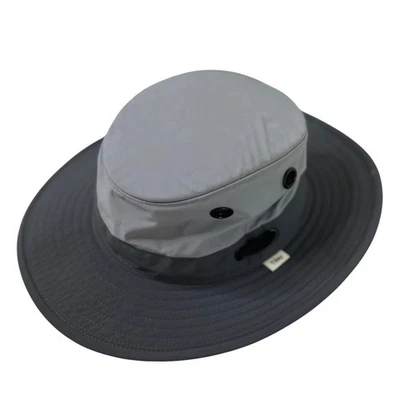 Sombrero Tilley Nomad TAF110 Hombre Pequeño Pequeño Unisex Dos Tonos Gris Aventura al Aire Libre Foto 1 de 4