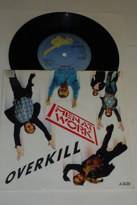 MEN AT WORK - Overkill - Scarce 1983 7" Vinyl Single... - Image 1 of 4