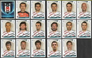 SET 17 FIGURINE CALCIATORI PANINI CHAMPIONS LEAGUE 2009-10 BESIKTAS - Picture 1 of 1