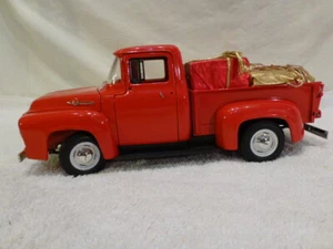 Ertl American Muscle 1956 Ford F-100 Pickup Truck 1:18 Scale Diecast Model Red - Picture 1 of 12