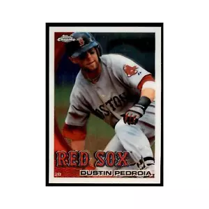 Dustin Pedroia 2010 Topps Chrome #109 Baseball Cards Baseball Card NM - Picture 1 of 3